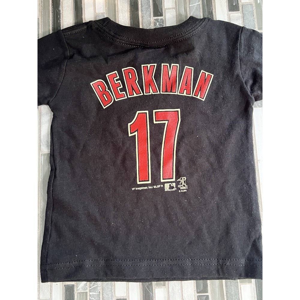 NWT‎ MLB Houston Astros Lance Berkman Toddler Jersey Shirt Size 12 month